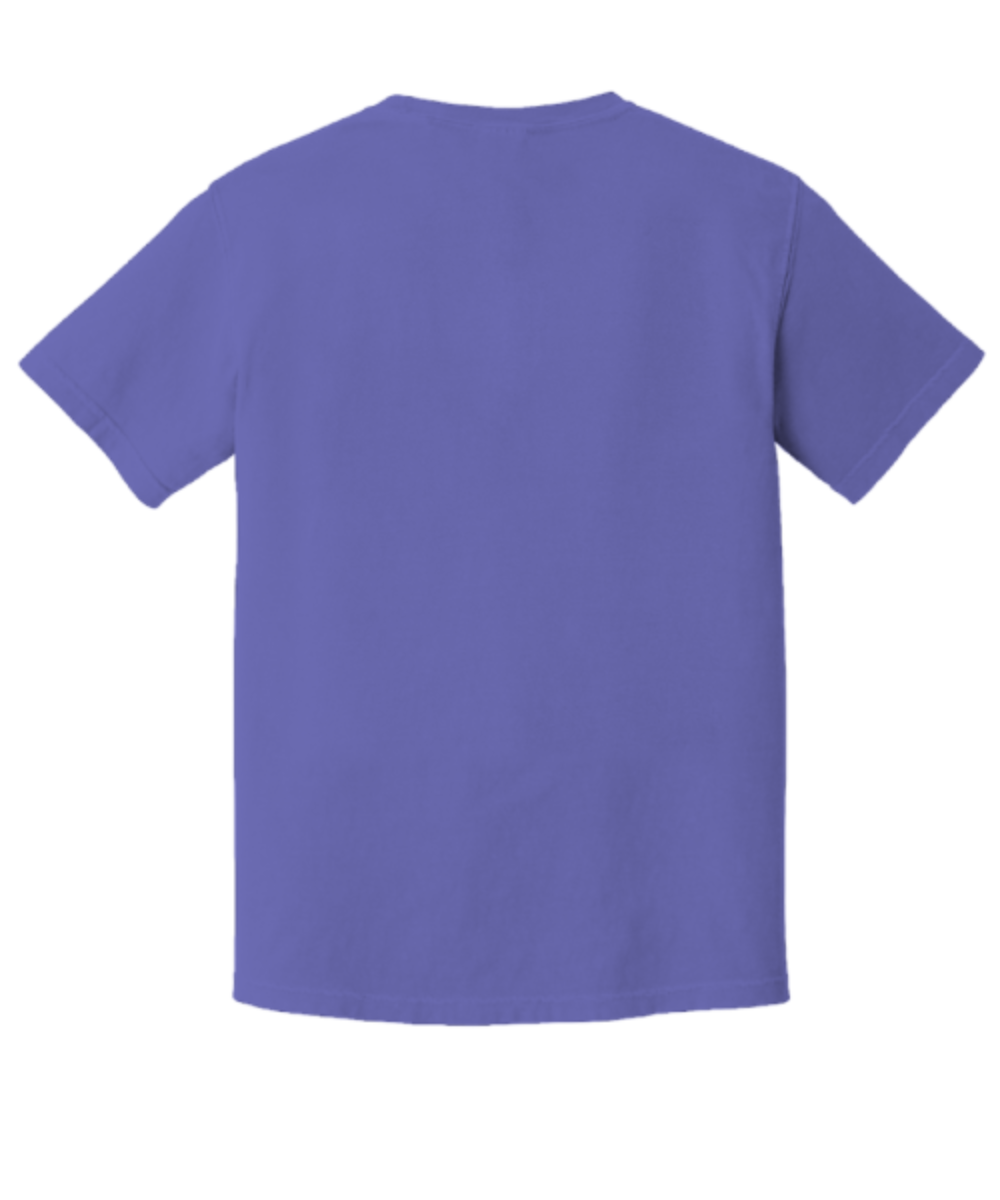 Mom Strong and Fearless Comfort Tee Purple