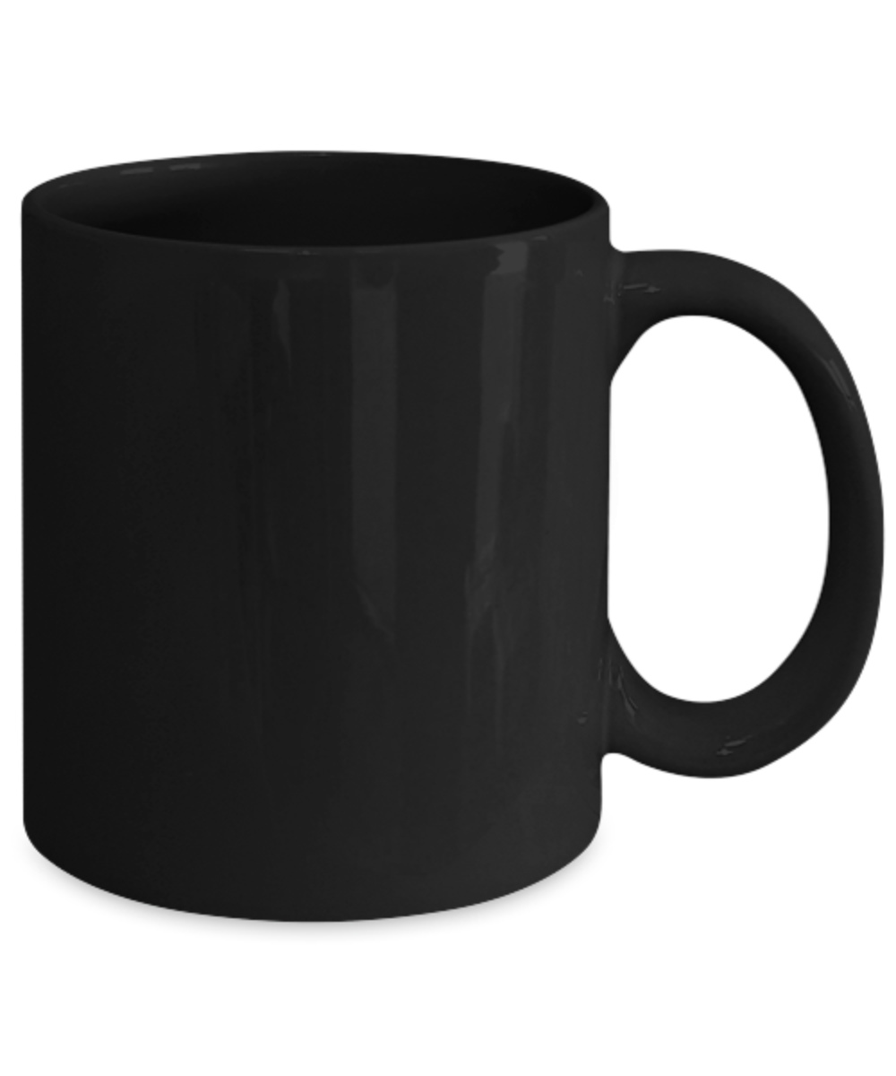 Mama Lightning Black 110z Black Mug