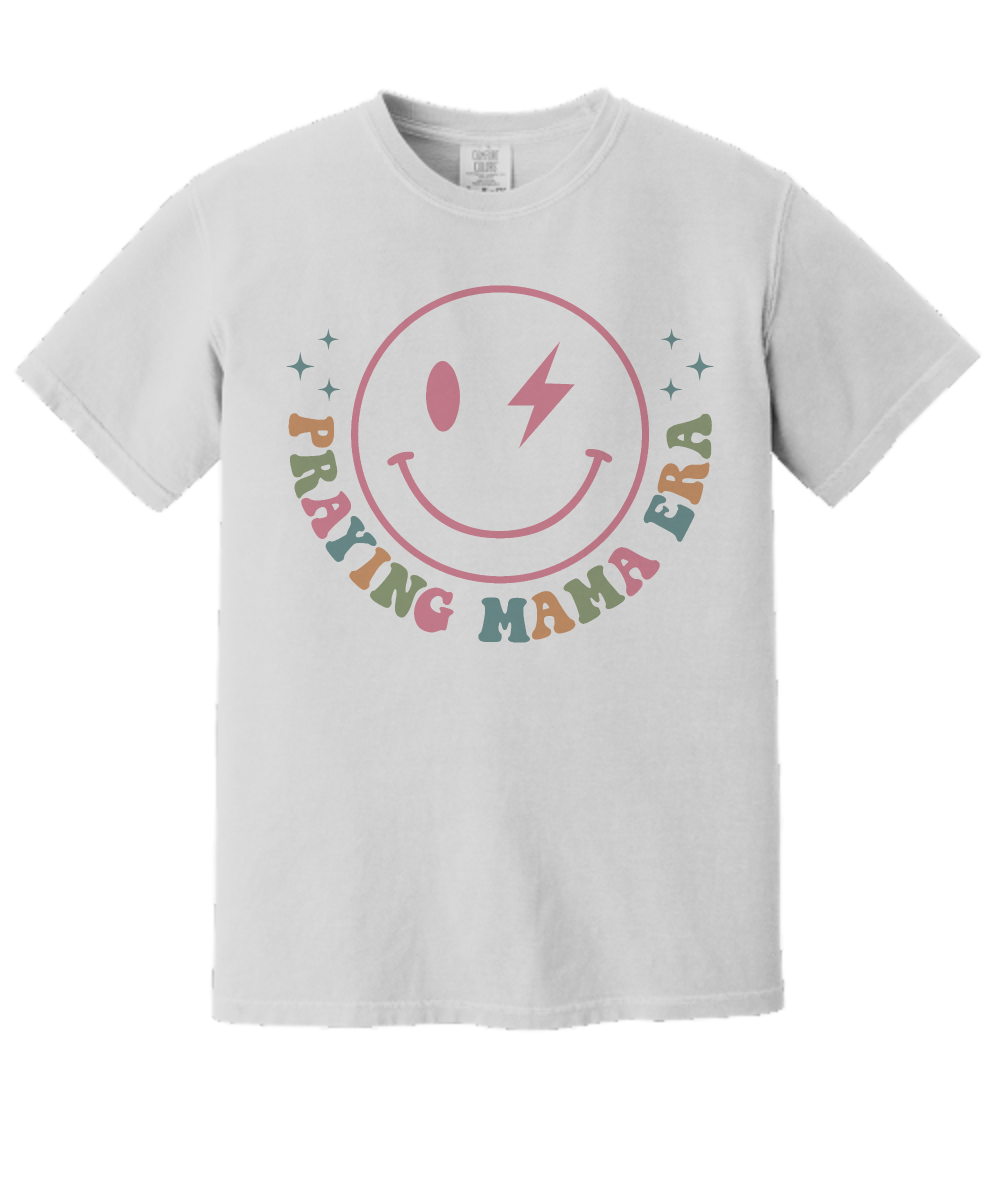 Praying Mama White Tee