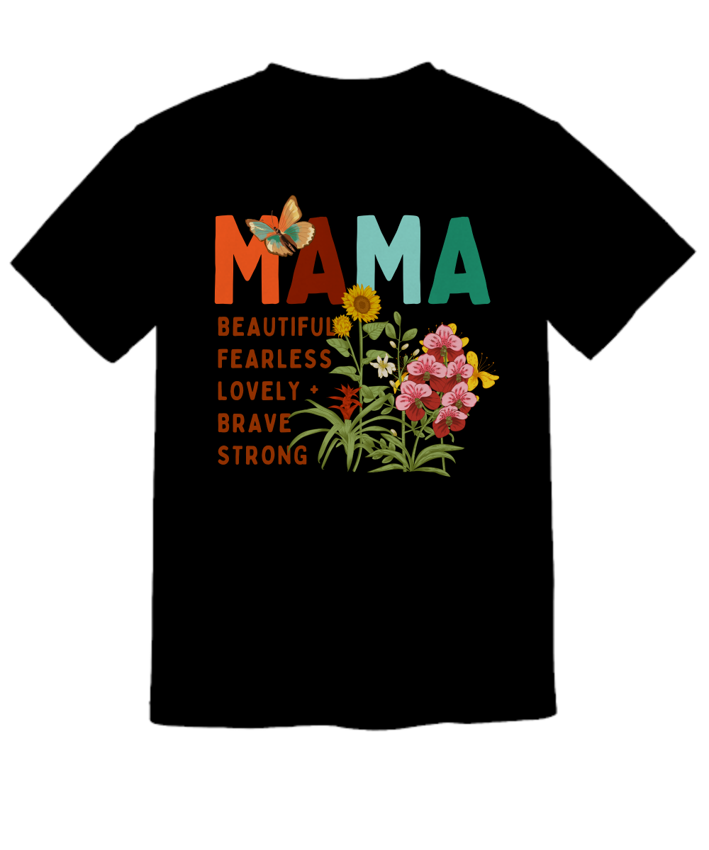 Beautiful Mama Comfort Tee Black