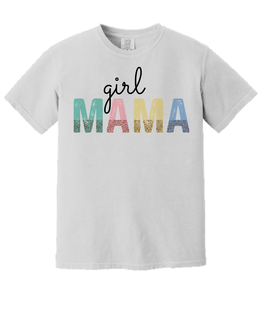 Girl Mama Comfort Tee White