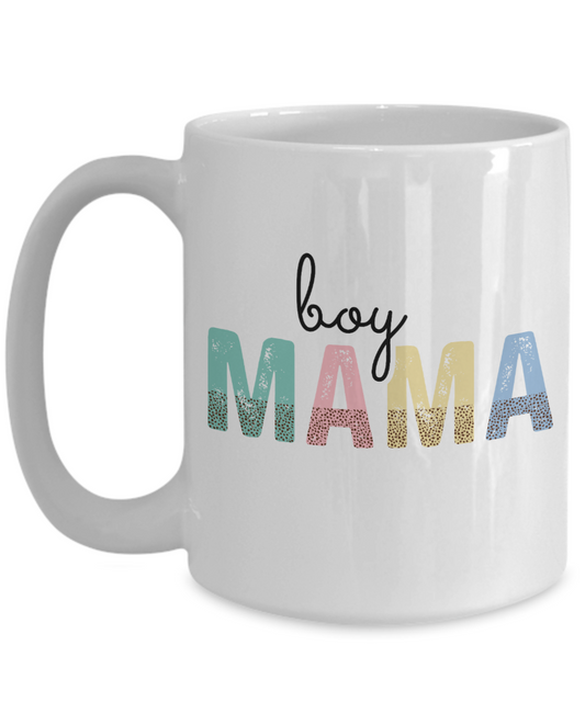 Boy Mama 15oz mug