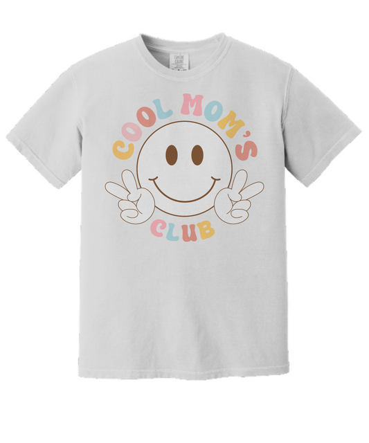 Cool Mom's Club Comfort Tee White