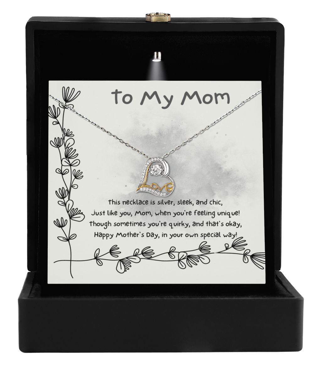 Love Dancing Necklace Mother's day Rosemary