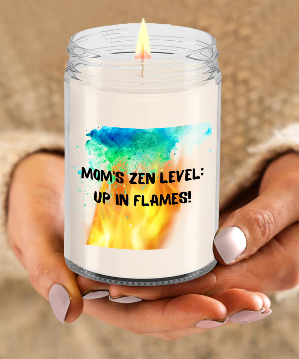 Mom/Vanilla 16ozr: Mom's Zen Level Up In Flames