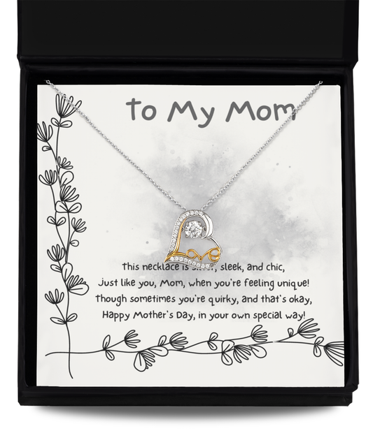 Love Dancing Necklace Mother's day Rosemary