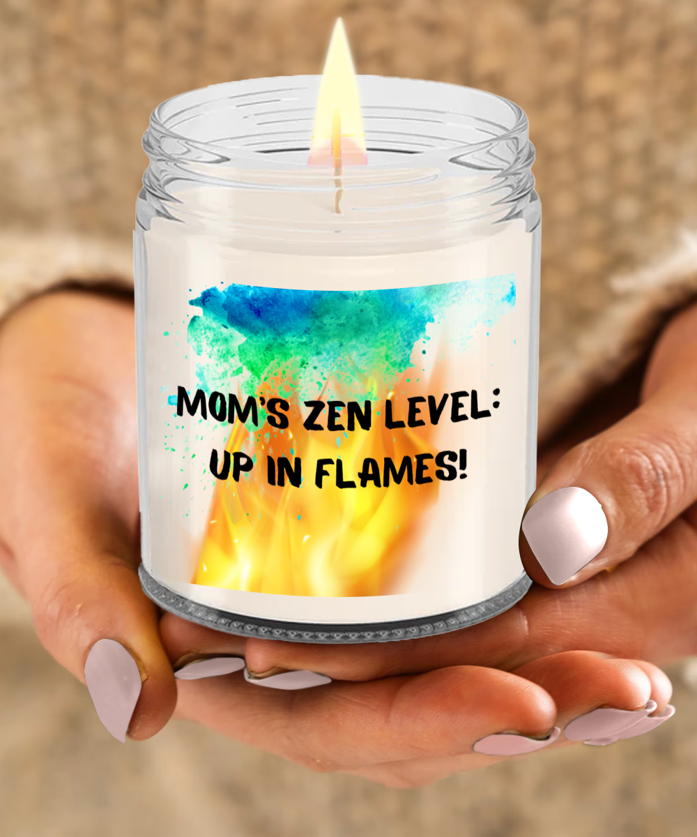 Mom/Vanilla 9ozr: Mom's Zen Level Up In Flames