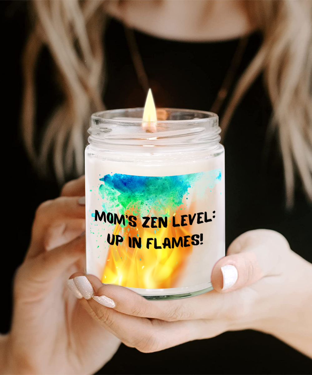 Mom/Vanilla 9ozr: Mom's Zen Level Up In Flames