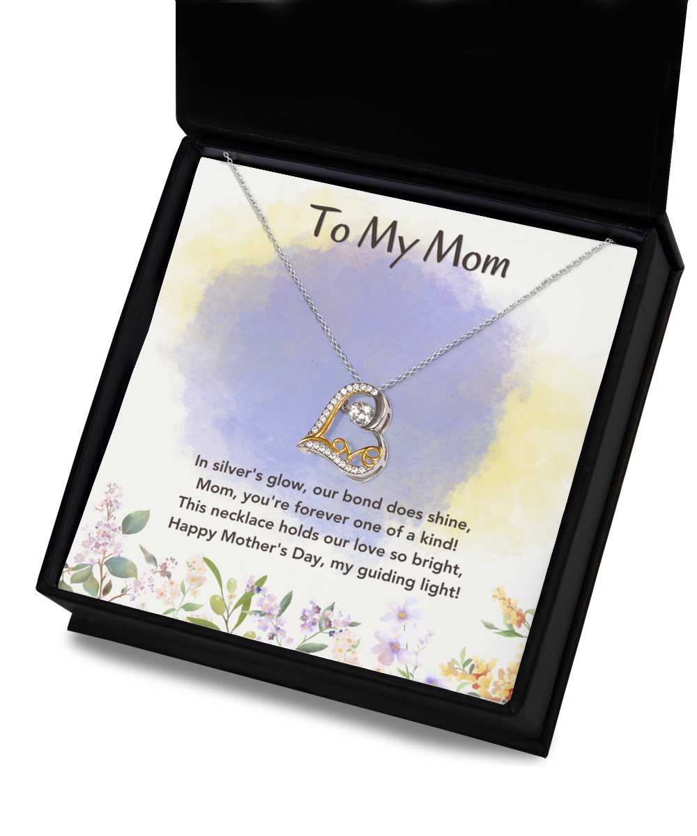 Love Dancing Necklace Mother's Day Wildflowers Color