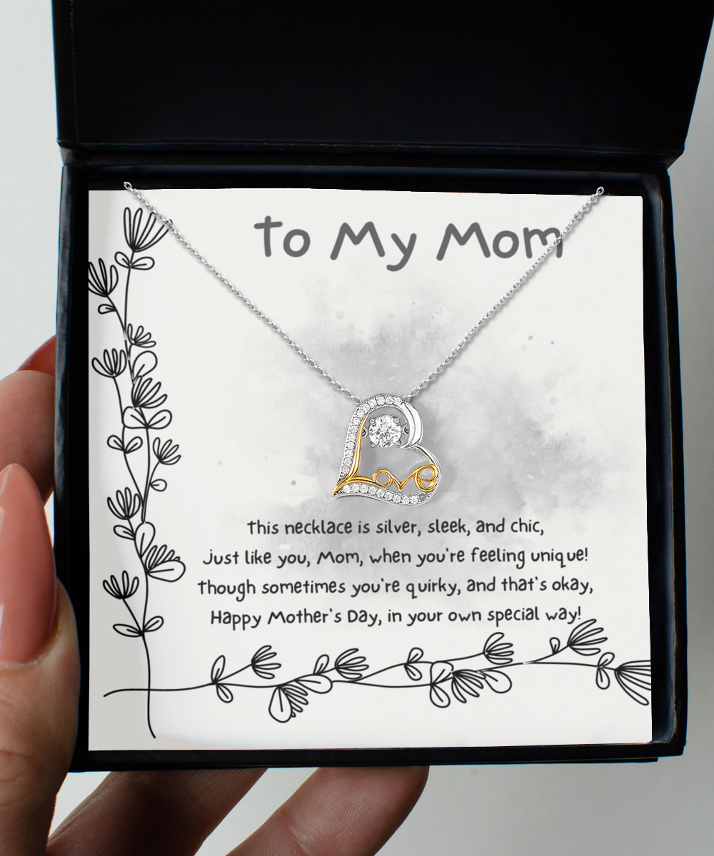 Love Dancing Necklace Mother's day Rosemary