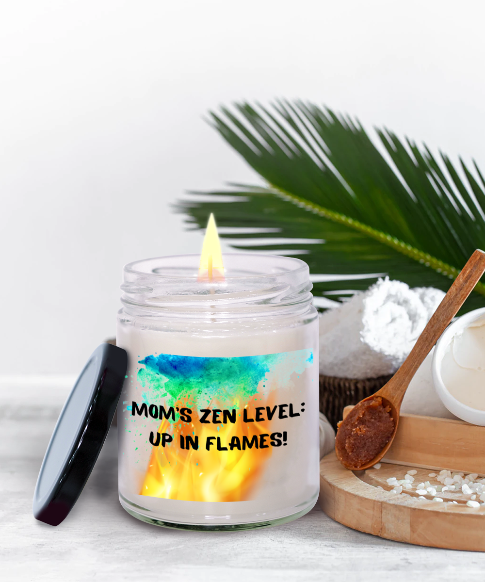 Mom/Vanilla 9ozr: Mom's Zen Level Up In Flames