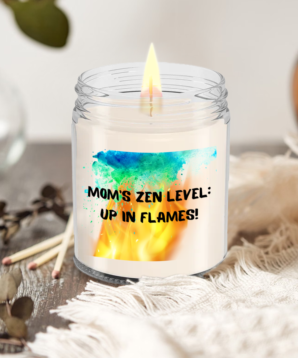 Mom/Vanilla 9ozr: Mom's Zen Level Up In Flames