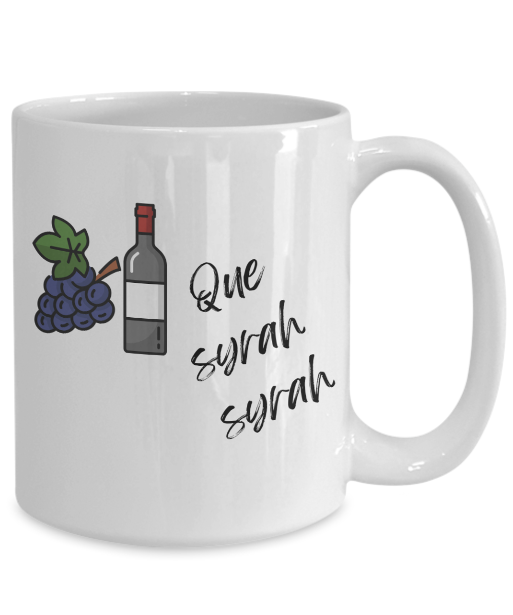 Que syrah syrah-15oz-Funny Wine