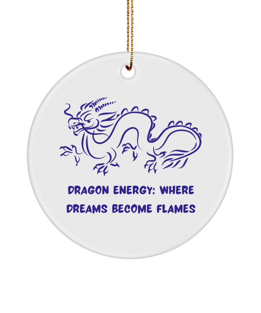 Year of the Dragon or Just Dragon Lovers:  Dragon Energy Ornament