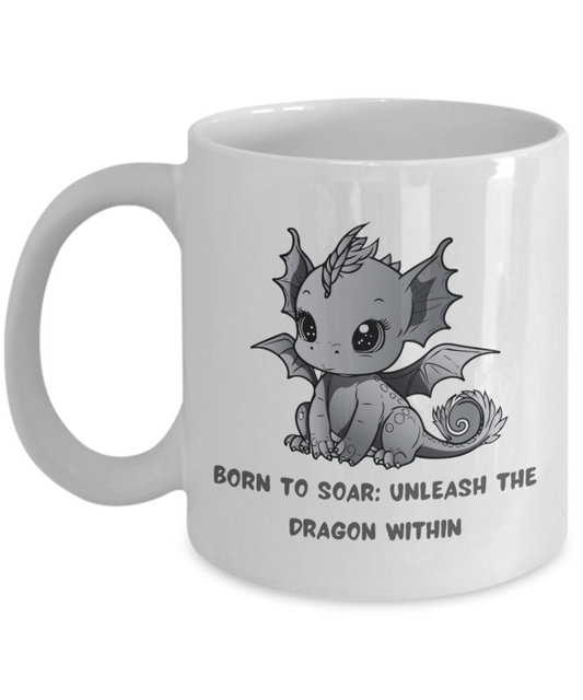 For Year of the Dragon or Just Dragon Lovers:   Born To Soar 11oz