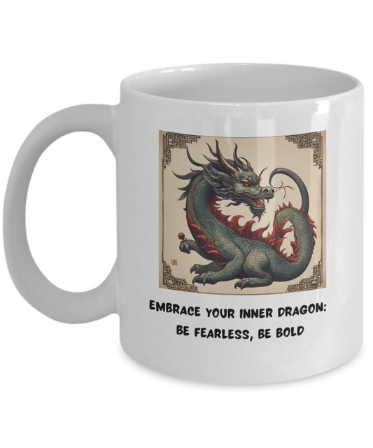 For Year of the Dragon or Just Dragon Lovers:   Embrace Your Inner Dragon11oz