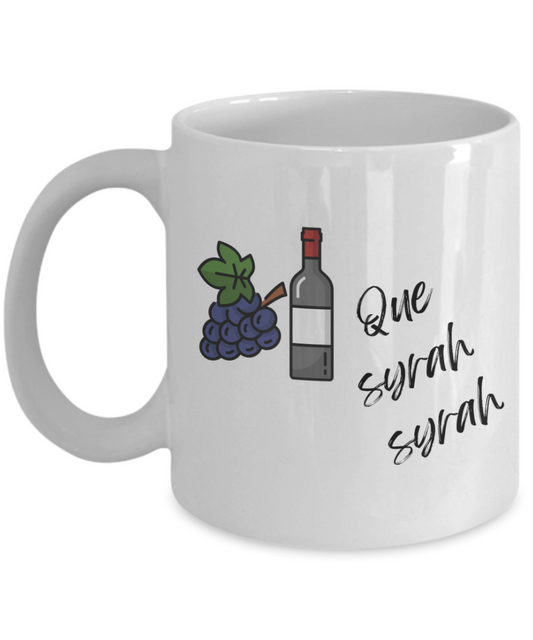 Que syrah syrah -11oz Funny Wine