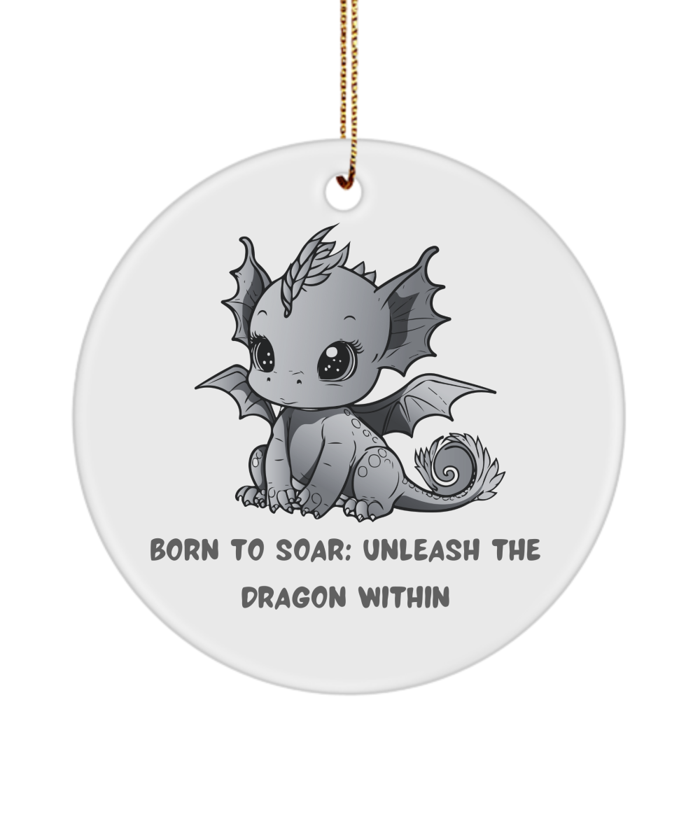 For Year of the Dragon or Just Dragon Lovers:  Born To Soar Ornament