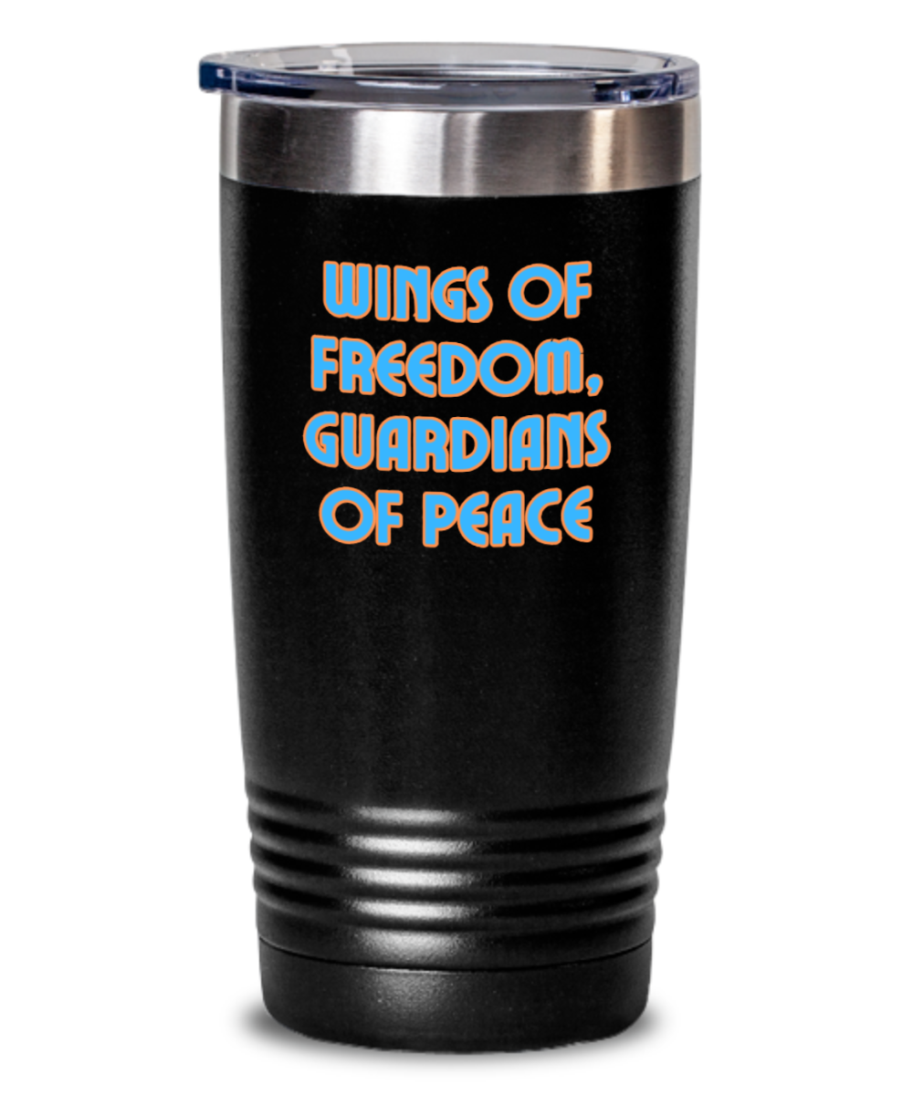 Military/Air Force:  Wings of Freedom Tumbler