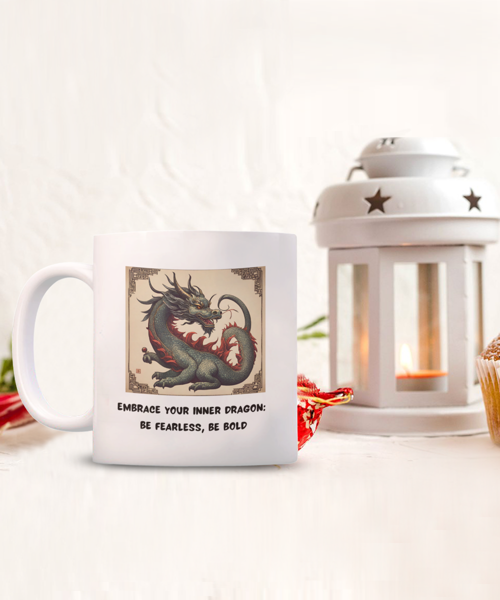 For Year of the Dragon or Just Dragon Lovers:   Embrace Your Inner Dragon11oz