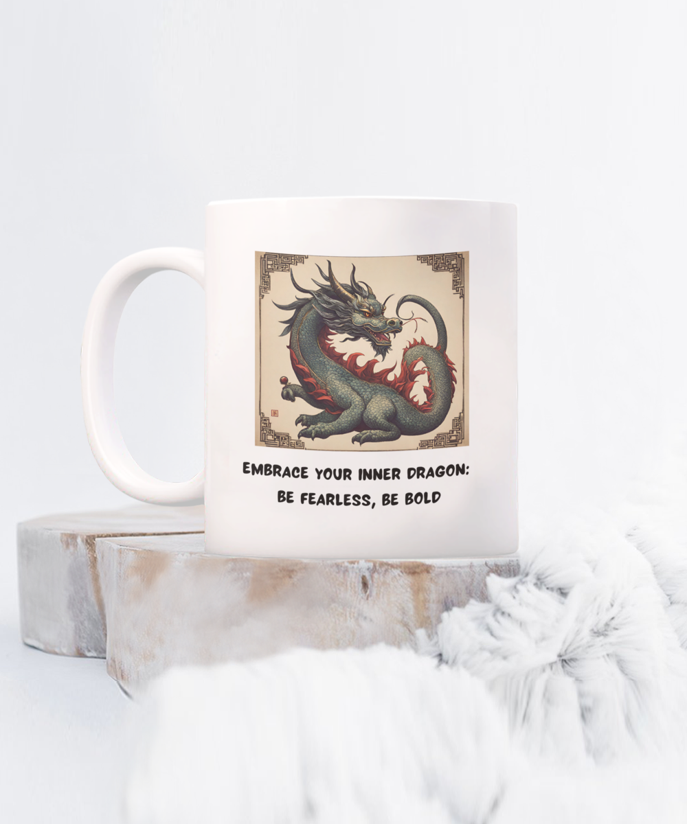 For Year of the Dragon or Just Dragon Lovers:   Embrace Your Inner Dragon11oz