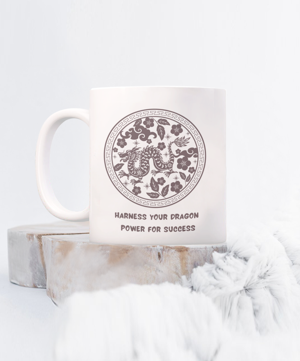 Year of Dragon or Just Dragon Lovers:  Harness Your Dragon Power 11oz mug